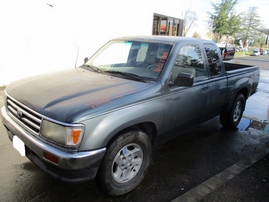 1996 TOYOTA T100 GREEN XTRA CAB 3.4L MT 2WD Z17584